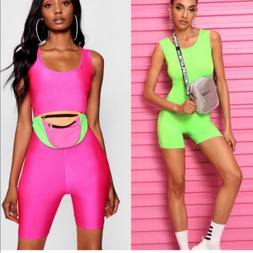 Neon bodysuits